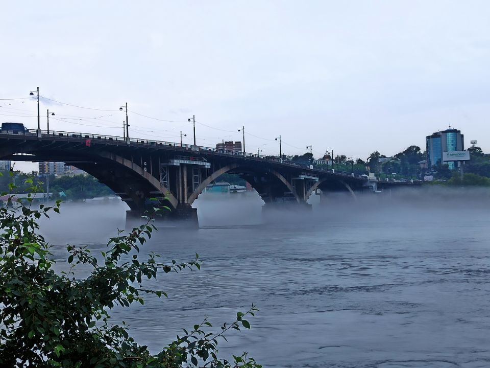 Обзорная экскурсия по городу Иркутску. Глазковский (Старый) мост через Ангару