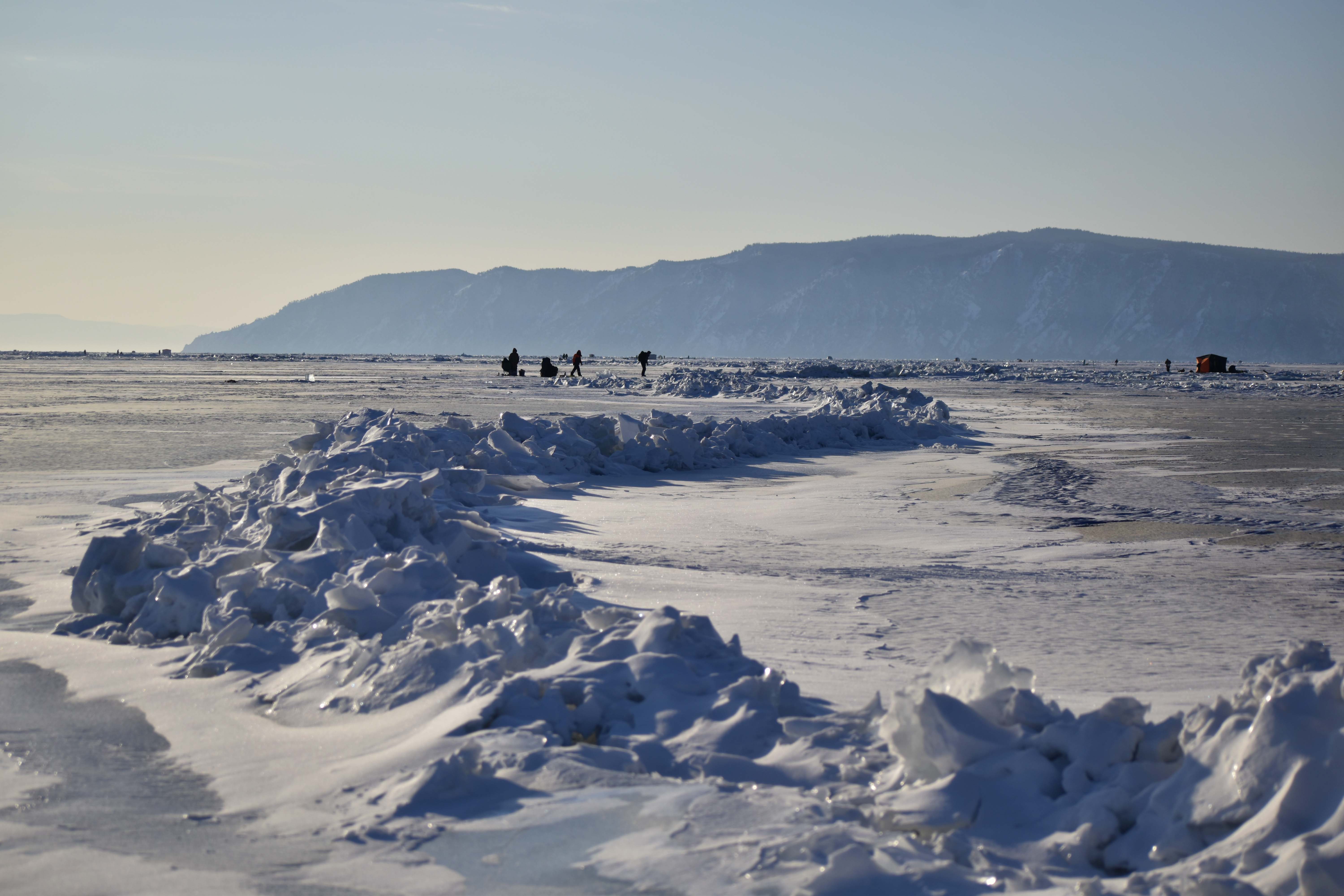 Листвянка и Тальцы. Экскурсия из Иркутска на Байкал. Лед Байкала в пос Листвянка