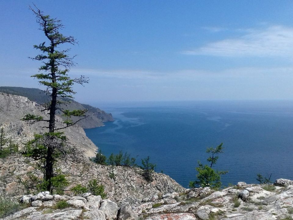 Утес Саган-Заба на Байкале