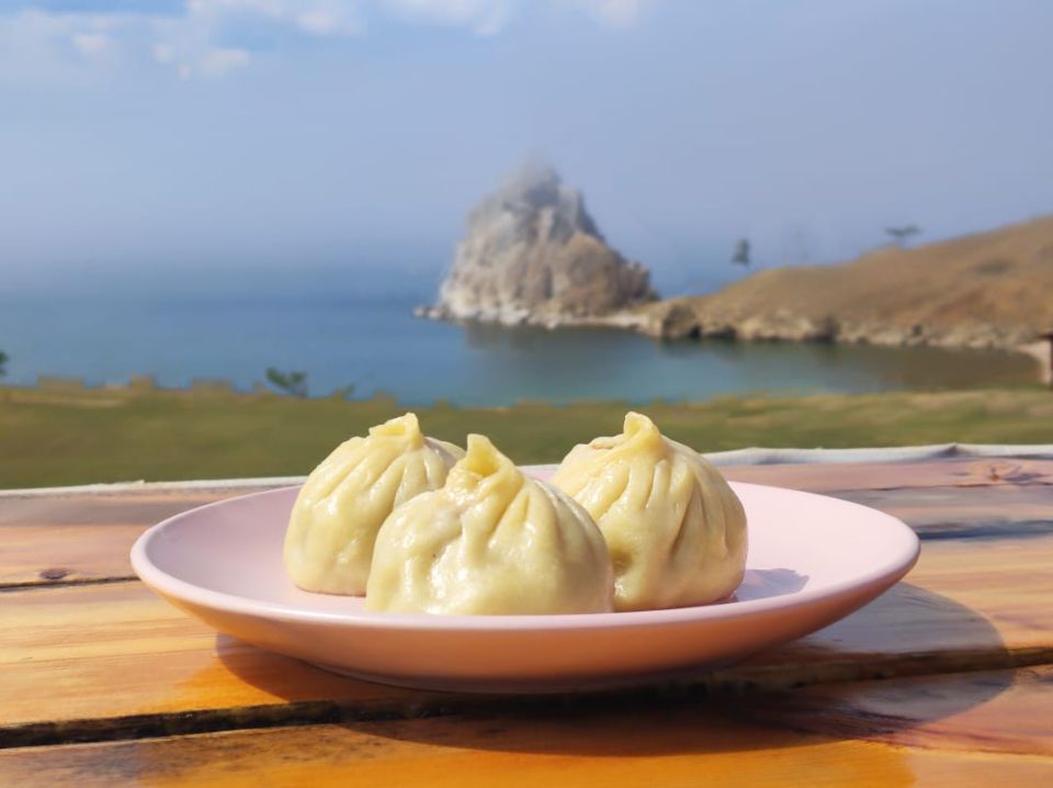 Самые вкусные буузы на острове Ольхон в пос Хужир
