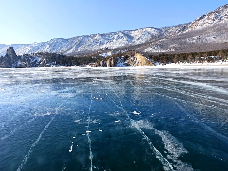 Бухта Песчаная зимой