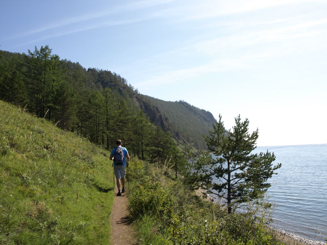 Большая Байкальская тропа утес Скрипер