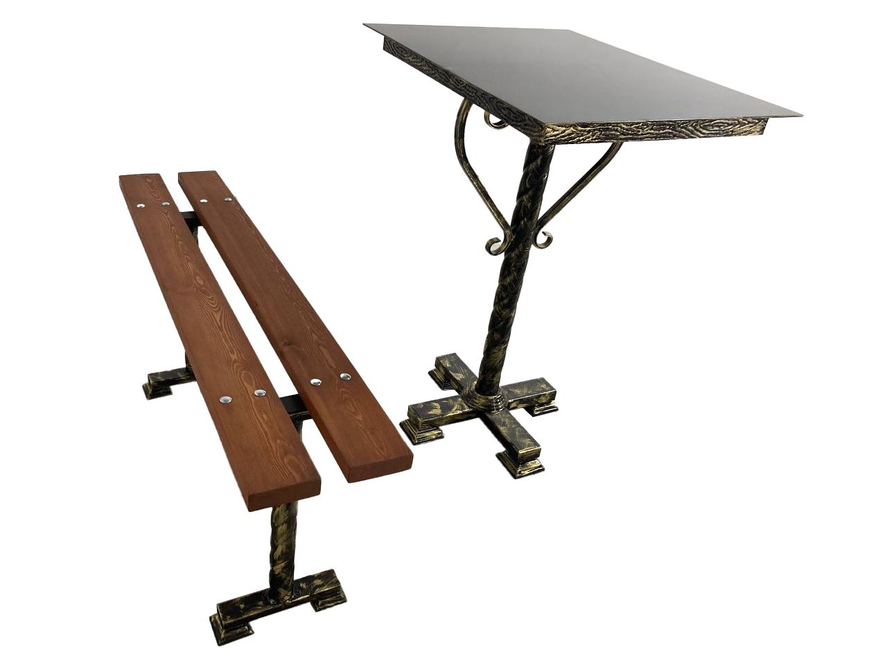 Стол и лавка 4