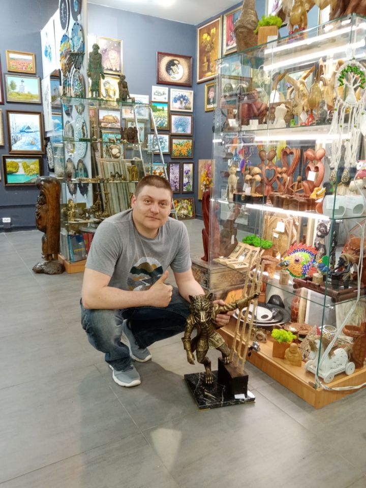 Скульптура из бронзы