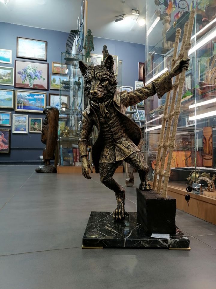 Скульптура из бронзы