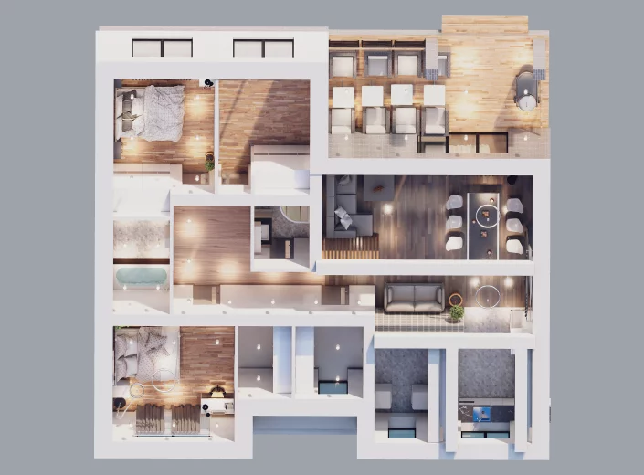 План расстановки мебели