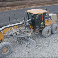 системы 3d нивелирования на щебне