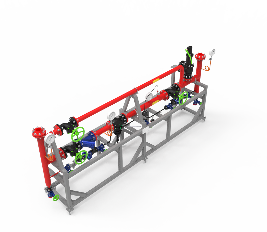 Станция регулировки давления