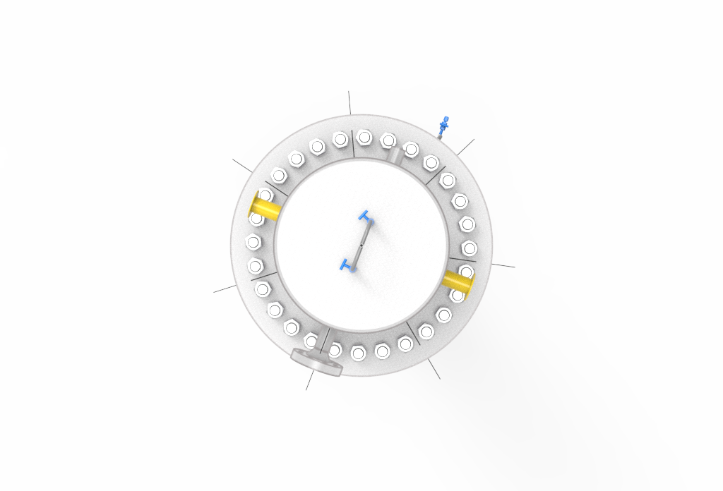 теплообменник для охлаждения обессоленной воды в системе расхолаживания АЭС, аппарат для охлаждения деионизированной воды для аварийного расхолаживания реактора, оборудование для теплообмена рабочей среды (обессоленной воды) на АЭС, теплообменник «УралАтом Инжиниринг» для охлаждения воды в системе расхолаживания, цилиндрический теплообменник для обессоленной воды АЭС, система теплообмена для безопасного охлаждения рабочей среды на атомной электростанции,
устройство охлаждения обессоленной воды в аварийной системе расхолаживания АЭС 