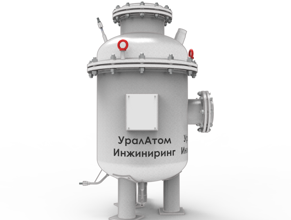 ионитный фильтр для очистки обессоленной воды от растворенных примесей в системе водоподготовки, ионообменный фильтр УралАтом Инжиниринг для удаления минеральных примесей из воды, система очистки деионизированной воды от ионов солей ионитным фильтром, ионитный фильтр для подготовки и хранения обессоленной воды, оборудование для очистки воды от растворенных примесей, устройство для безопасной очистки обессоленной воды от химических примесей в системе водоподготовки, ионитный фильтр для удержания растворенных веществ в установках подготовки воды