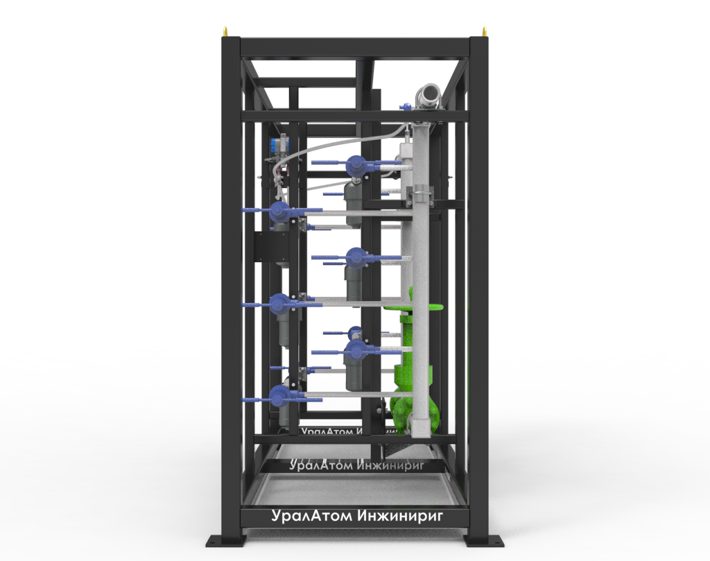блок очистки запирающей воды,
фильтр механической очистки,
блок фильтрации воды стенда, очиститель запирающей воды,
фильтр-блок для испытаний ГЦНА, очистка запирающей воды от механических примесей, фильтрация воды для испытательного стенда ГЦНА, подготовка запирающей воды для испытаний, удаление механических загрязнений из воды, система очистки воды стенда испытаний