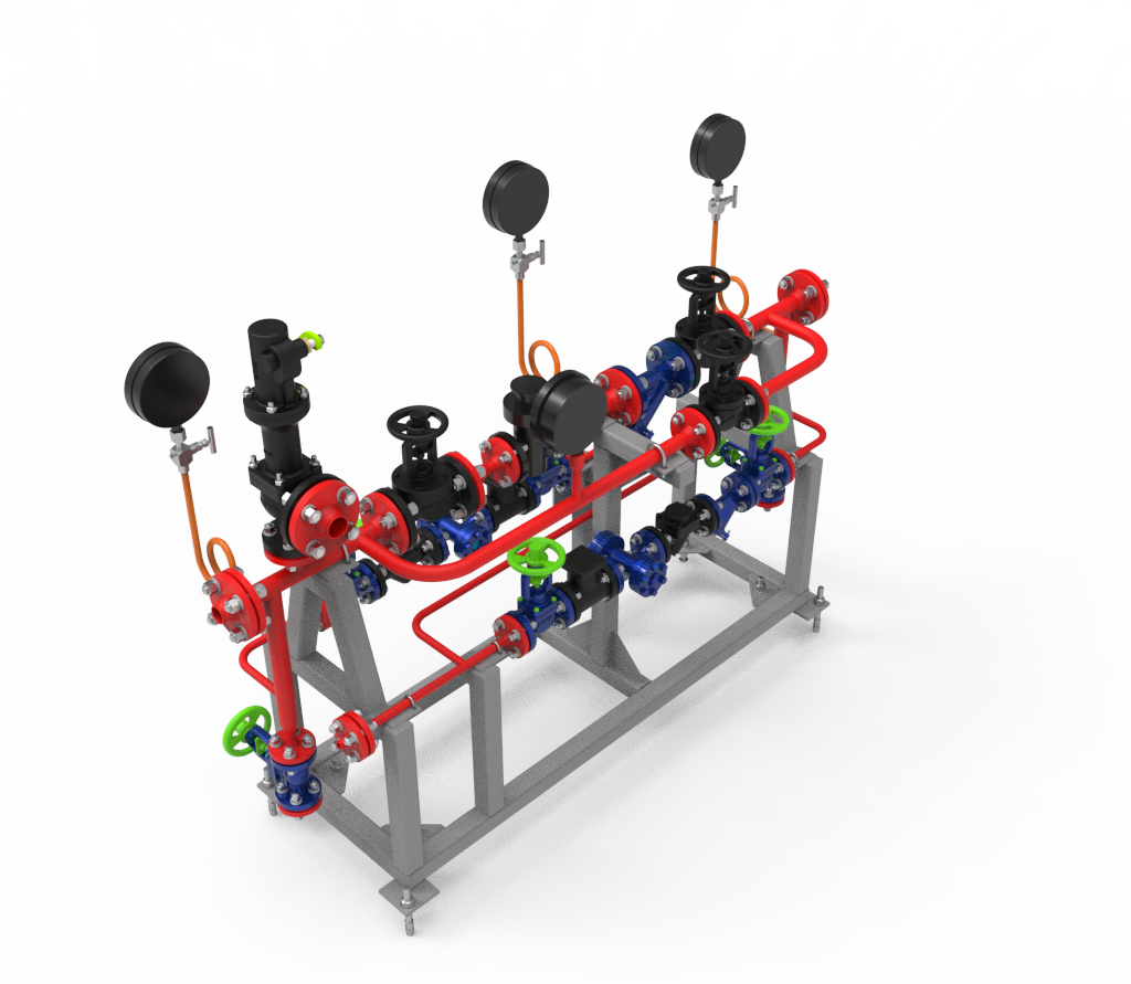 Станция регулировки давления