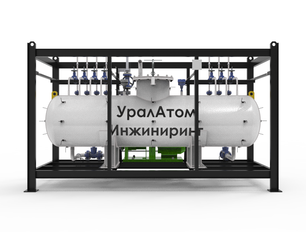 сборник протечек ГЦНА, емкость сбора протечек, резервуар протечек насосов, бак-сборник протечек, накопитель протечек, прием и контроль протечек ГЦНА, сбор протечек главных циркуляционных насосов, накопление и передача протечек в систему подпитки, мониторинг протечек насосных агрегатов, учет и возврат теплоносителя