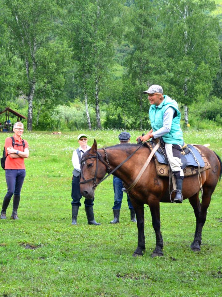 Конная прогулка вдоль берега