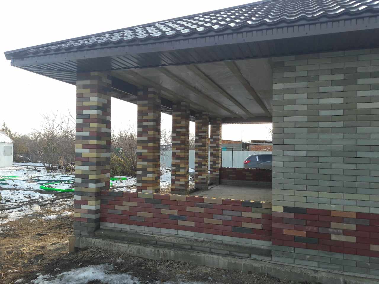 забор из лего-кирпича