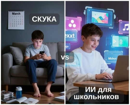 25 февраля 2026 — В «Брайте» анонсировали каникульный курс по ИИ для школьников
Центр представил интенсив «ИИ для школьников», где подростки смогут познакомиться с нейросетями и научиться создавать тексты, видео и музыку с их помощью. Отдельно отмечена сниженная стоимость при ранней записи.