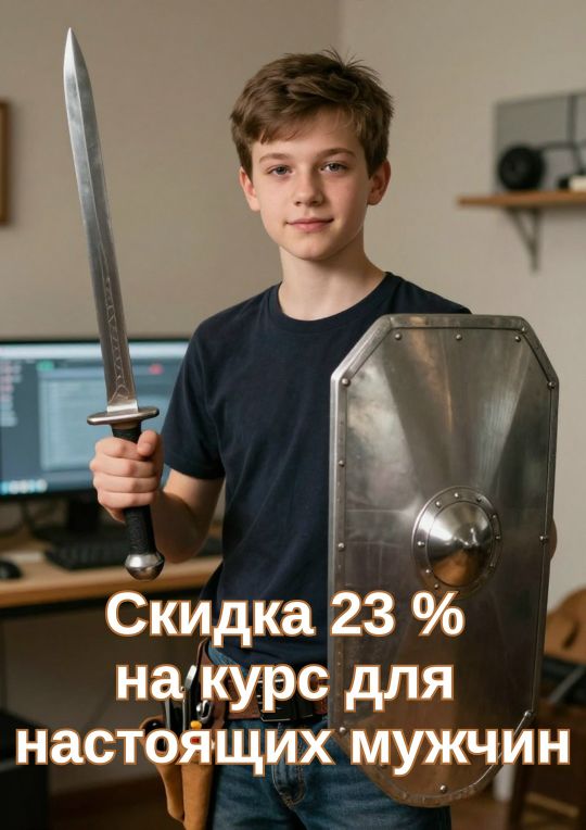 17 февраля 2026 — В «Брайте» объявили скидку к 23 февраля на курс системного администратора
В честь Дня защитника Отечества центр запустил акцию со скидкой 23% на мужской курс «Системный администратор» для школьников 7–10 классов. Программа помогает освоить настройку компьютера, сети, поиск неполадок и защиту информации.