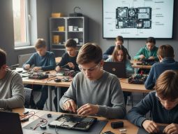 03 февраля 2026 — Сисадмин для дома: подростки осваивают ремонт компьютеров В центре «Брайт» рассказали о курсе «Сисадмин для дома», где подростки учатся разбирать и собирать компьютер, понимать комплектующие, чистить технику, устранять простые неполадки и работать с носителями информации.