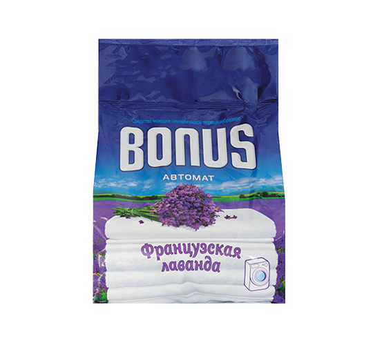 СМС порошкообразное "БОНУС Автомат" с запахом "французская лаванда", пак. 1,5 кг
