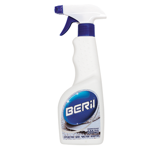 Средство для чистки ковров "BERIL", фл. с триггером 505г/500мл