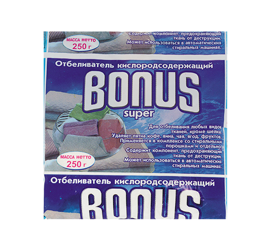 ОТБЕЛИВАТЕЛЬ КИСЛОРОДСОДЕРЖАЩИЙ "БОНУС СУПЕР"