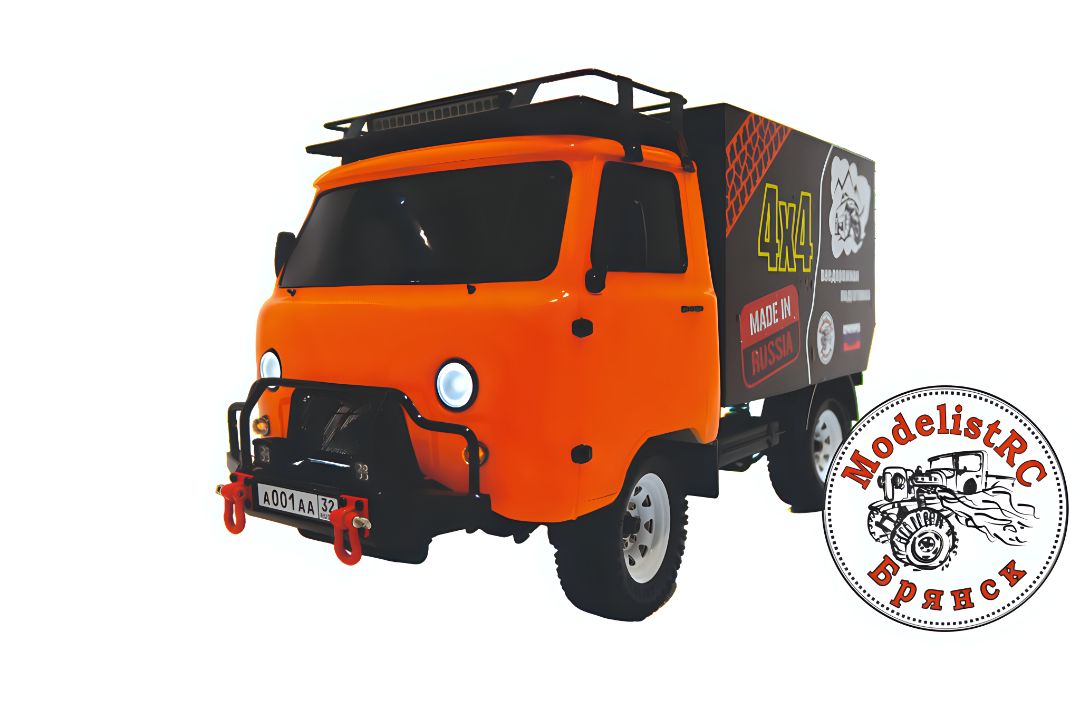 радиоуправляемая модель уаз уазик 452 469 головастик rc model modelistrc моделист Брянск
