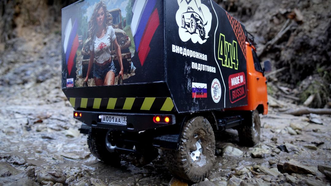 модель уаз 4х4 rc трофи на заказ