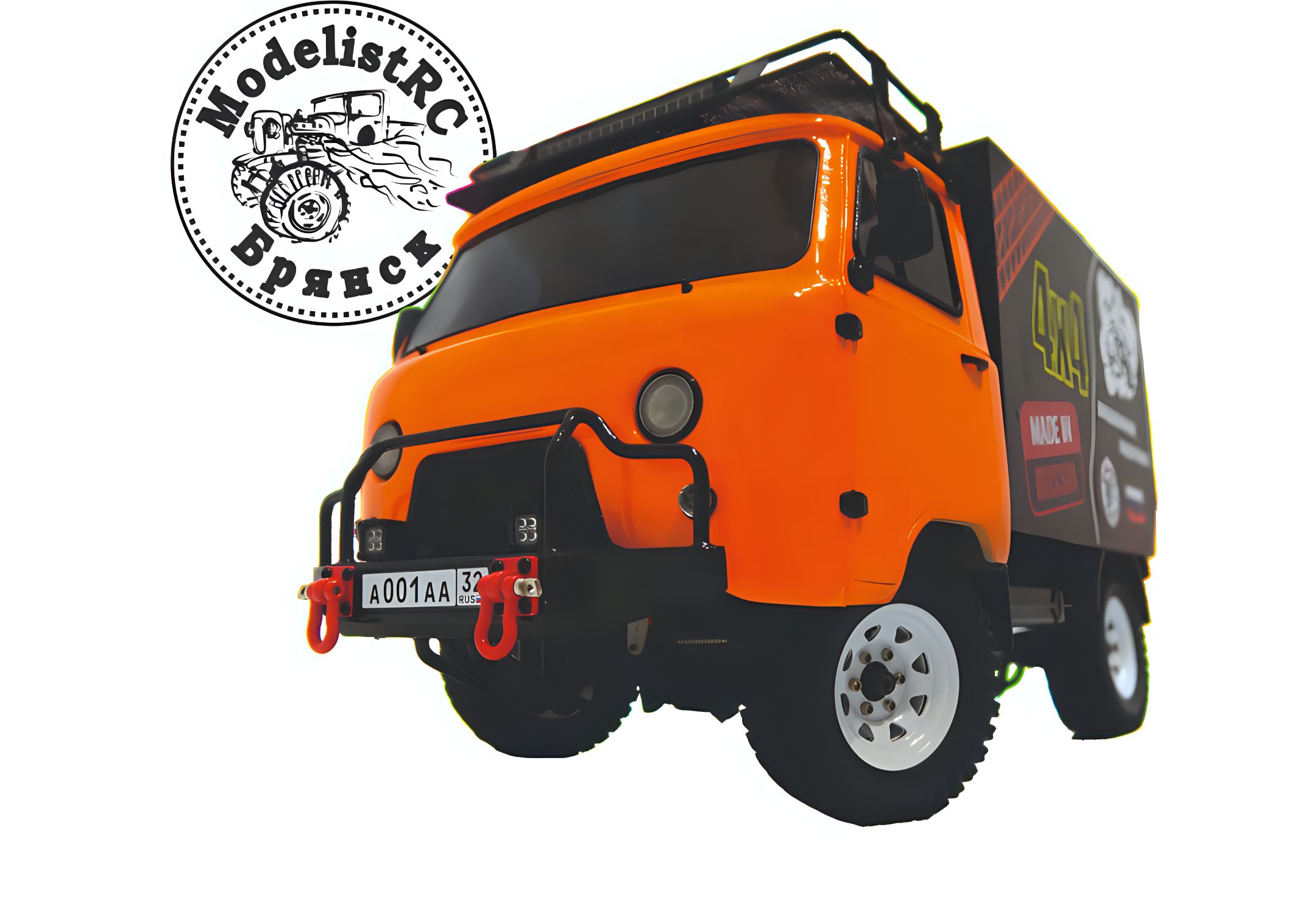 радиоуправляемая модель уаз 452 головастик трофи 4x4 rc model ModelistRC Брянск Моделист Брянск игрушки