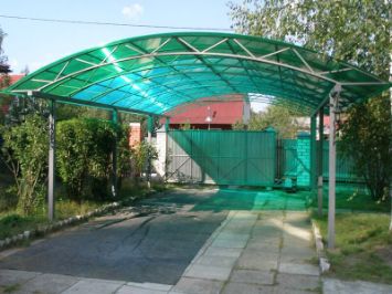 Навесы, автонавесы, террасы, веранды, ангары с установкой под ключ в Самаре и Самарской области - тел. 989-02-13