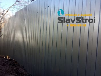 Заборы, ворота, калитки - ограждения из профнастила с установкой под ключ в Самаре и Самарской области - тел. 989-02-13