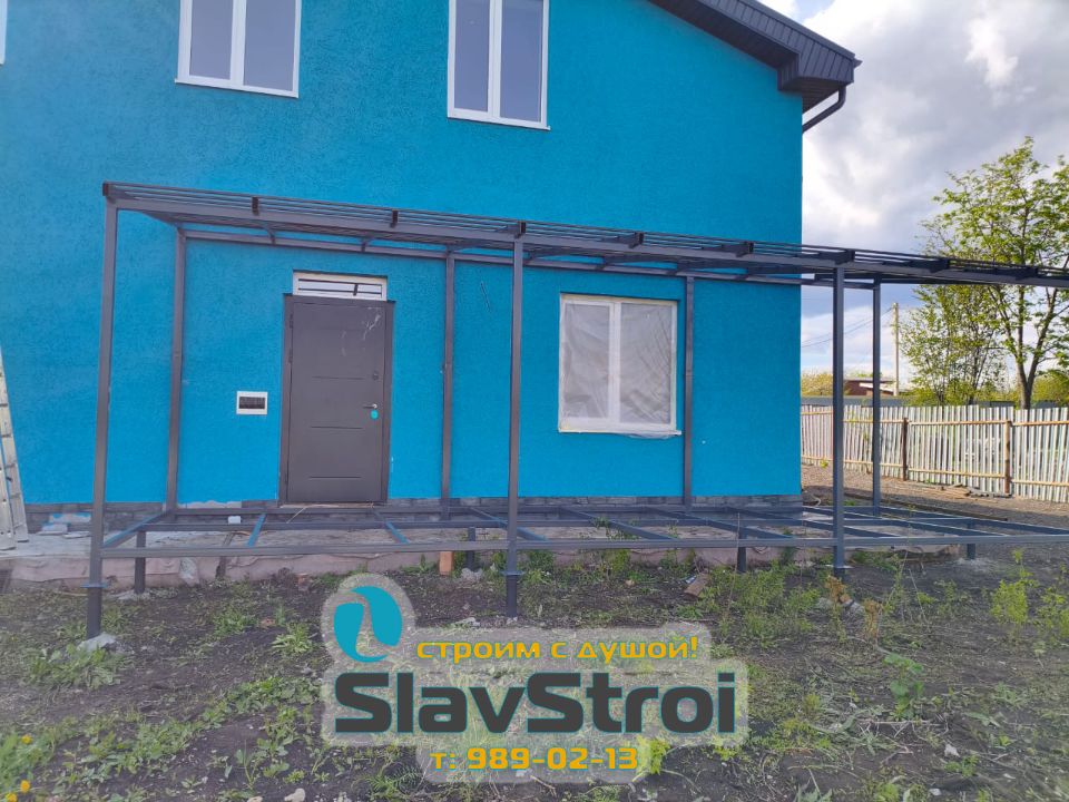 Изготовление и монтаж крылец, веранд, навесов, ангаров, автонавесов надежно и качественно в Самаре и регионе под ключ +7(937)989-02-13