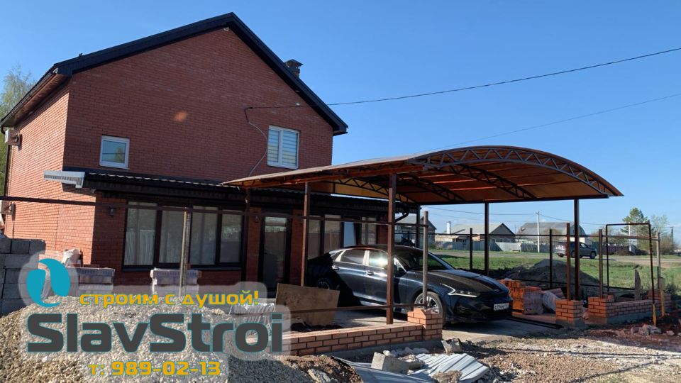 Изготовление и монтаж крылец, веранд, навесов, ангаров, автонавесов надежно и качественно в Самаре и регионе под ключ +7(937)989-02-13