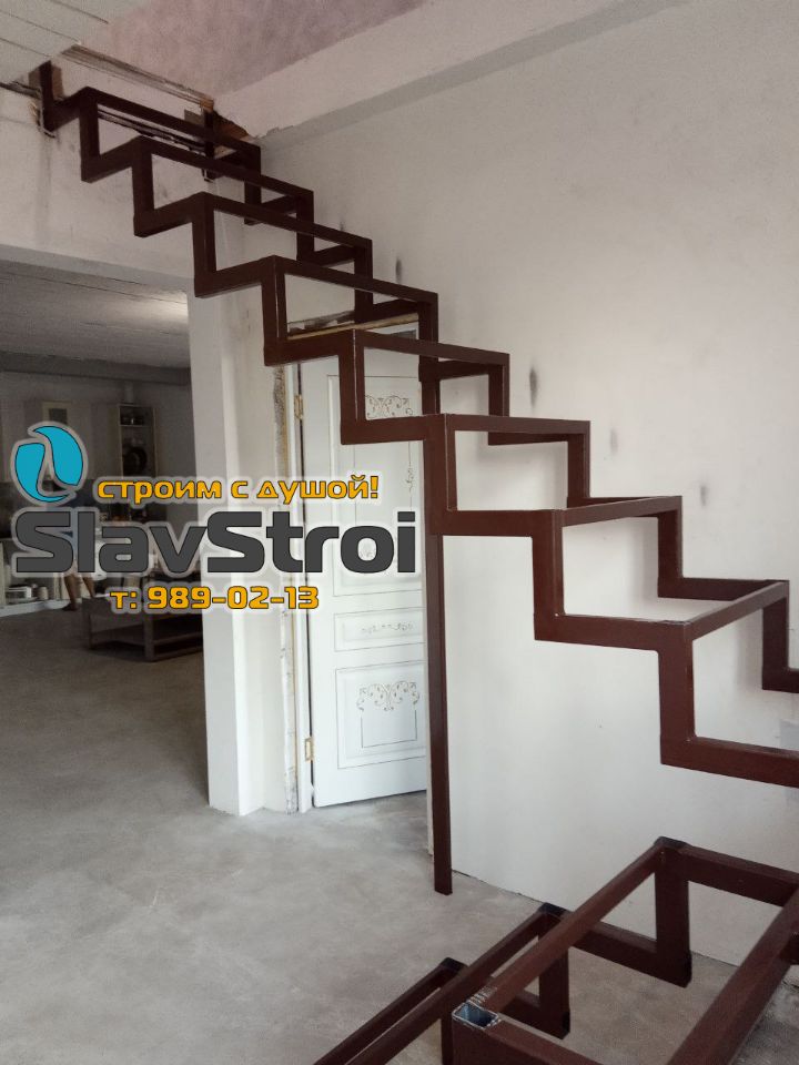 Изготовление и монтаж лестниц на металлокаркасе под ключ в Самаре и Самарской области - тел. 989-02-13