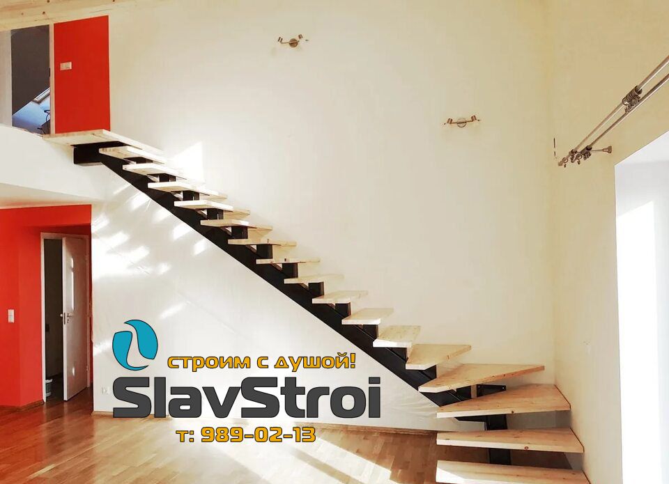 Изготовление и монтаж лестниц на металлокаркасе под ключ в Самаре и Самарской области - тел. 989-02-13