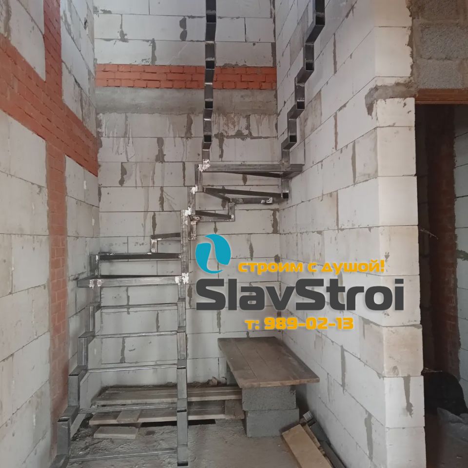 Изготовление и монтаж лестниц на металлокаркасе под ключ в Самаре и Самарской области - тел. 989-02-13