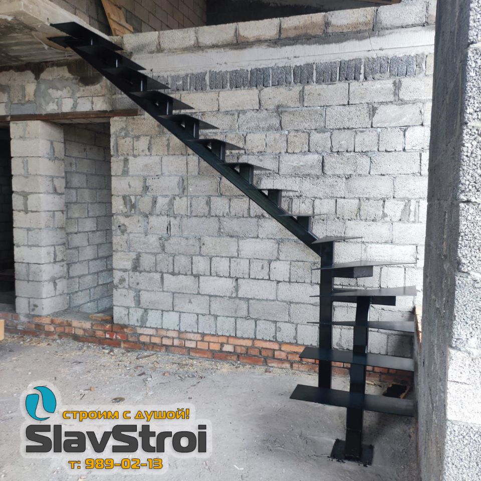 Изготовление и монтаж лестниц на металлокаркасе под ключ в Самаре и Самарской области - тел. 989-02-13