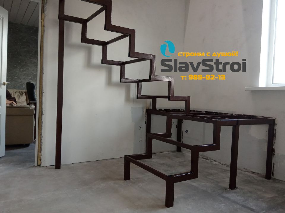 Изготовление и монтаж лестниц на металлокаркасе под ключ в Самаре и Самарской области - тел. 989-02-13