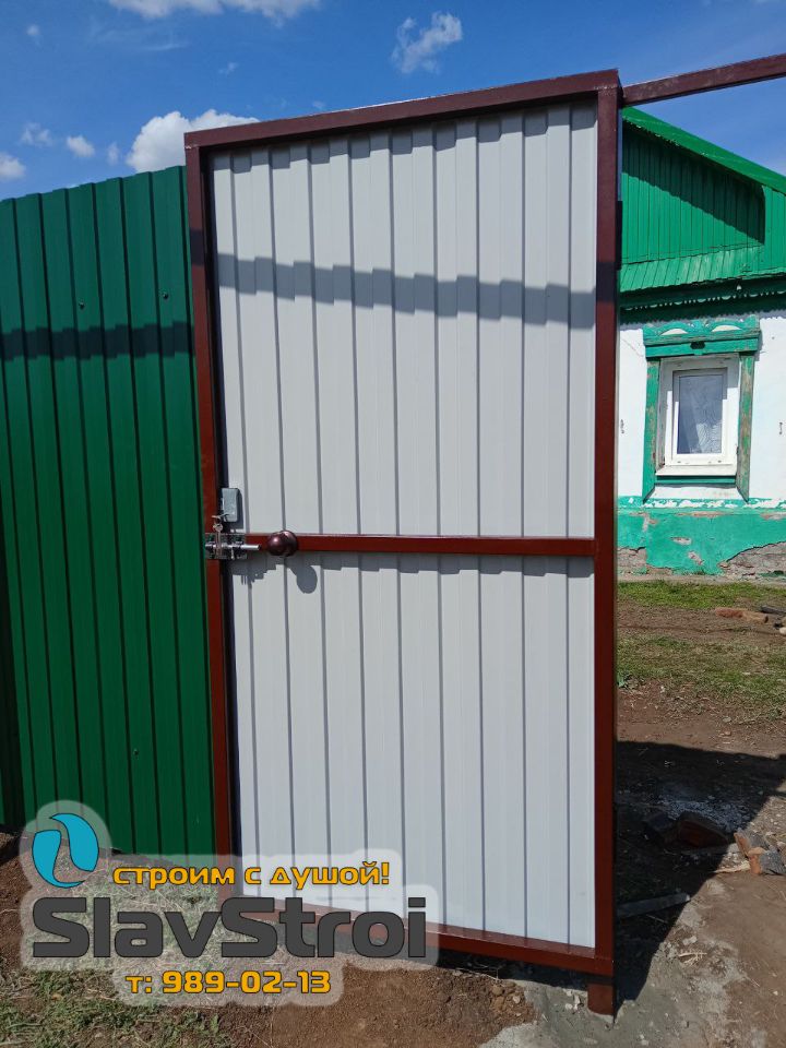 Заборы, ворота, калитки - ограждения из профнастила с установкой под ключ в Самаре и Самарской области - тел. 989-02-13