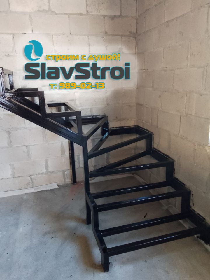 Изготовление и монтаж лестниц на металлокаркасе под ключ в Самаре и Самарской области - тел. 989-02-13