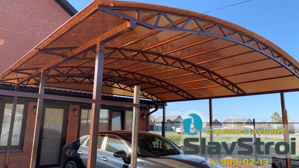 Изготовление и монтаж крылец, веранд, навесов, ангаров, автонавесов надежно и качественно в Самаре и регионе под ключ +7(937)989-02-13