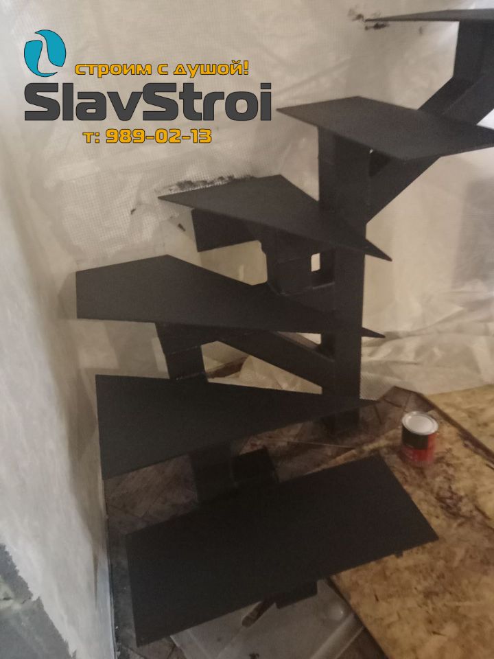 Изготовление и монтаж лестниц на металлокаркасе под ключ в Самаре и Самарской области - тел. 989-02-13