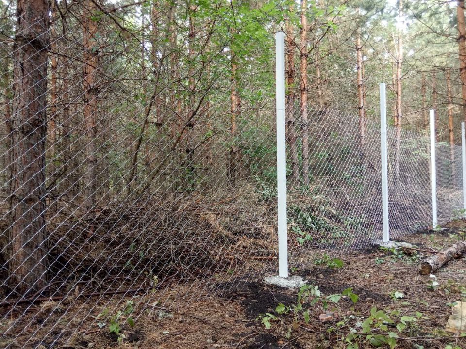 Заборы, ворота, калитки - ограждения из сетки Рабица с установкой под ключ в Самаре и Самарской области - тел. 989-02-13