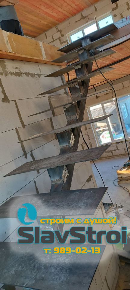 Изготовление и монтаж лестниц на металлокаркасе под ключ в Самаре и Самарской области - тел. 989-02-13