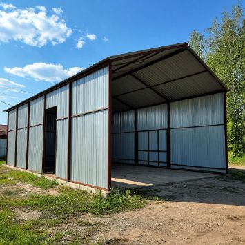 Навесы, автонавесы, террасы, веранды и ангары с установкой под ключ в Самаре и Самарской области - тел. 989-02-13