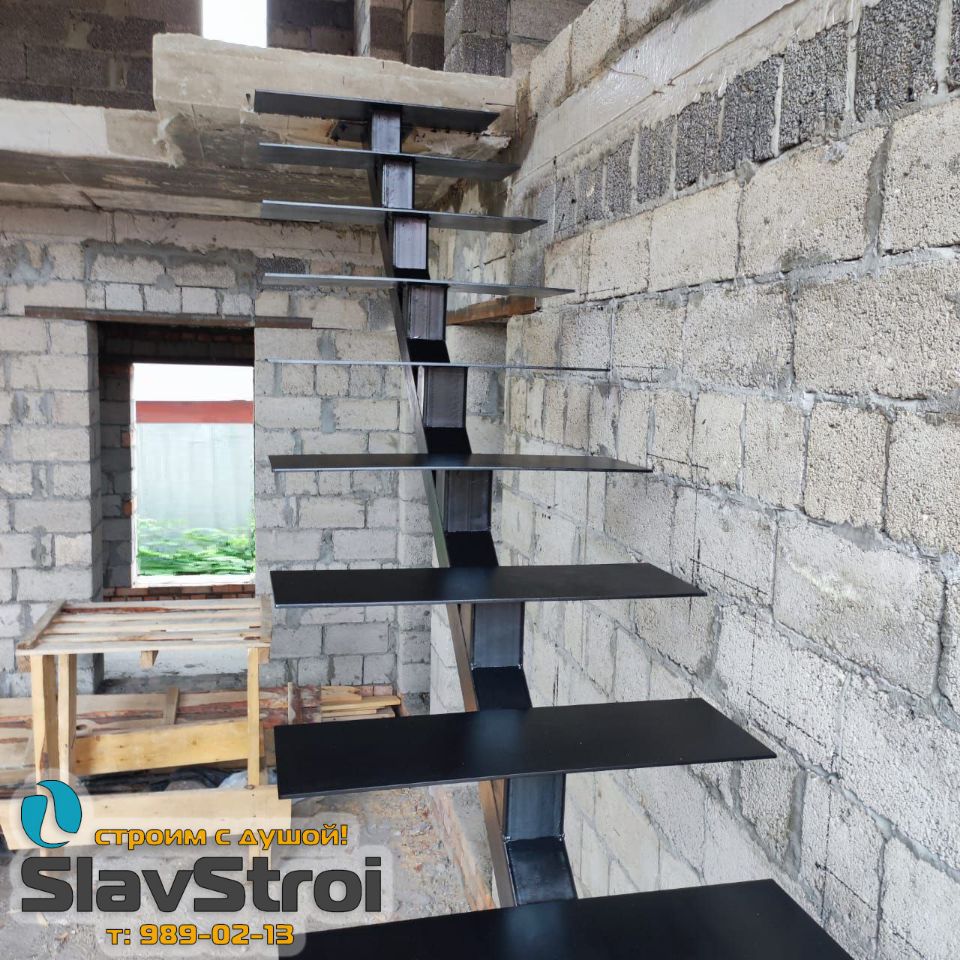 Изготовление и монтаж лестниц на металлокаркасе под ключ в Самаре и Самарской области - тел. 989-02-13