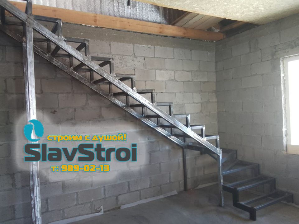 Изготовление и монтаж лестниц на металлокаркасе под ключ в Самаре и Самарской области - тел. 989-02-13