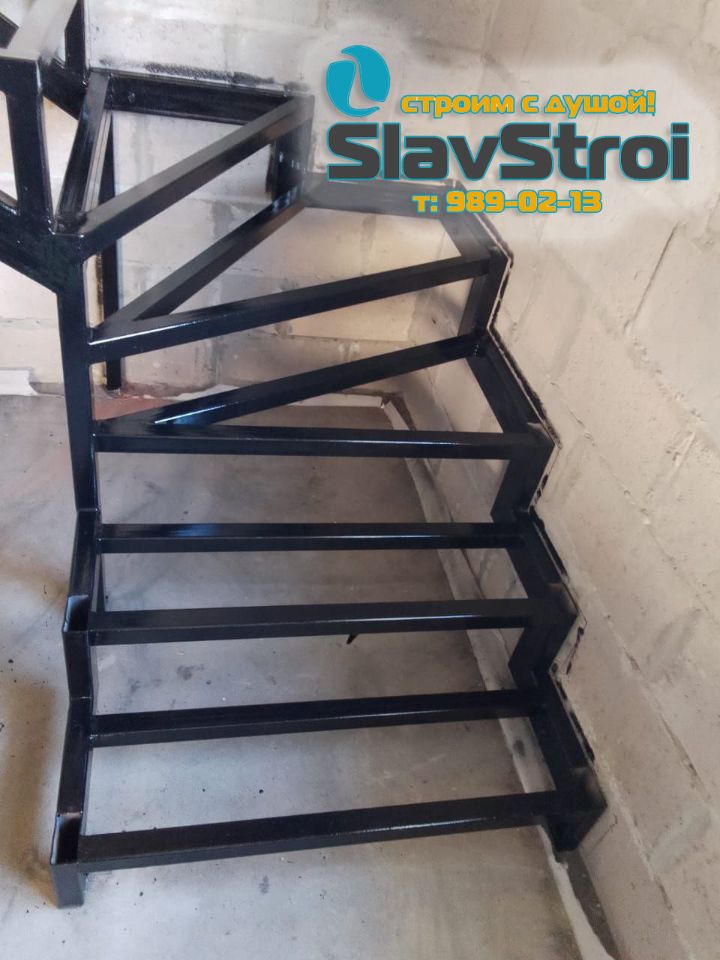 Изготовление и монтаж лестниц на металлокаркасе под ключ в Самаре и Самарской области - тел. 989-02-13