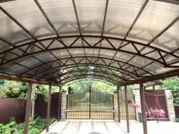 Навесы, автонавесы, террасы, веранды, ангары с установкой под ключ в Самаре и Самарской области - тел. 989-02-13