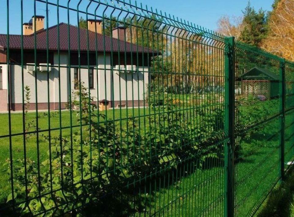 Заборы из сварной 3D сетки Grand Line с установкой под ключ в Самаре и Самарской области - тел. 989-02-13