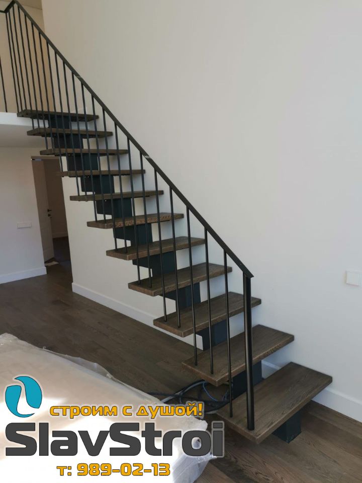 Изготовление и монтаж лестниц на металлокаркасе под ключ в Самаре и Самарской области - тел. 989-02-13